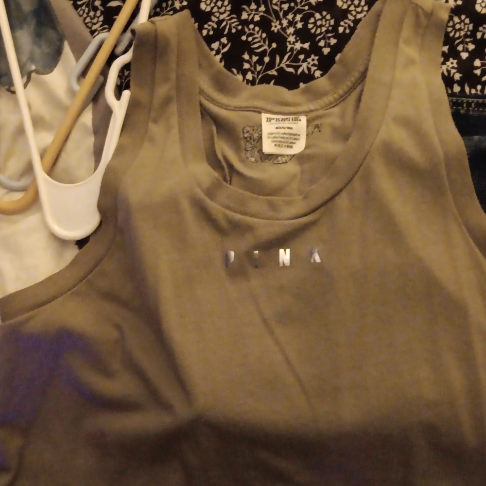 Pink Victoria Secrets loose tank top, Size M